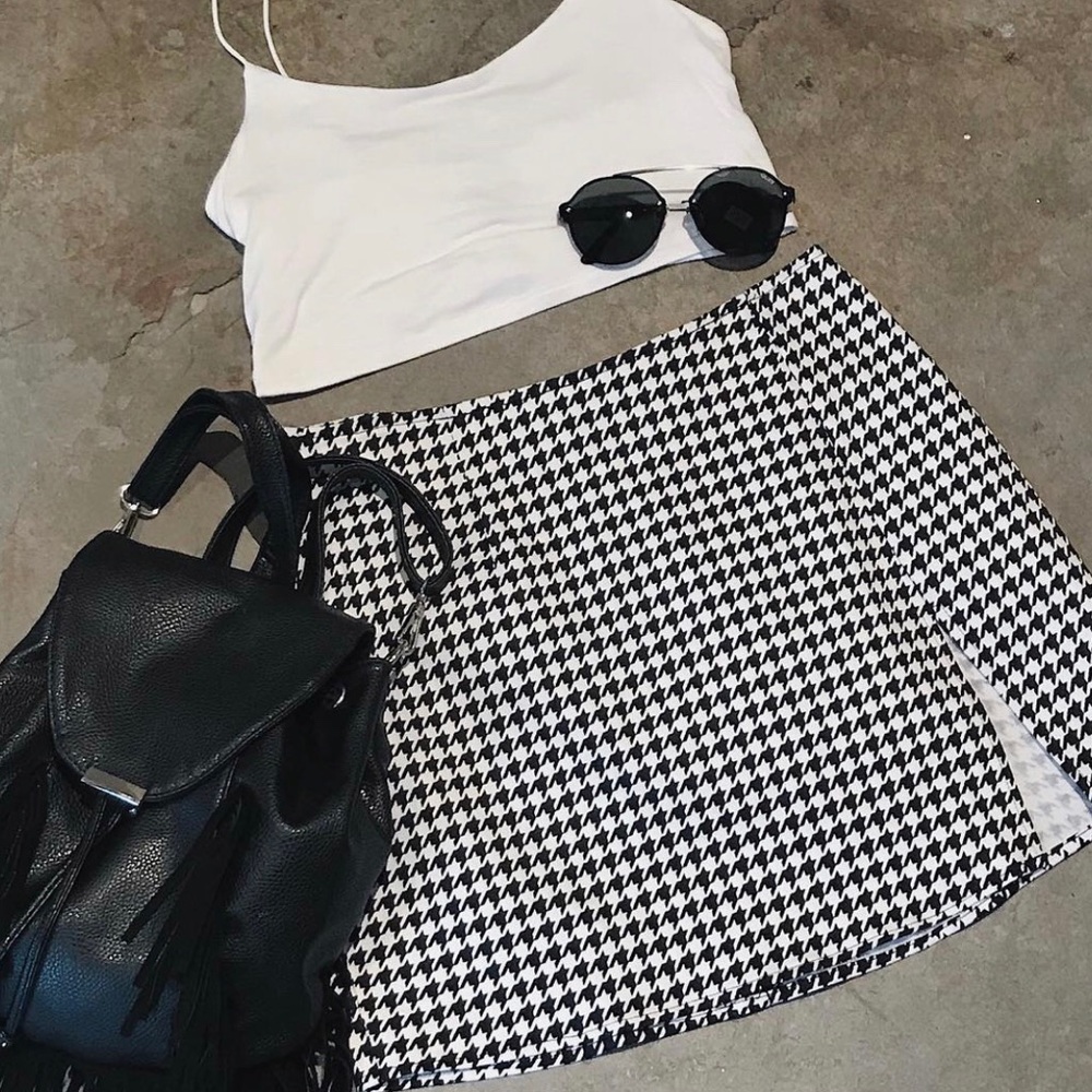 MATEL pattern mini skirt